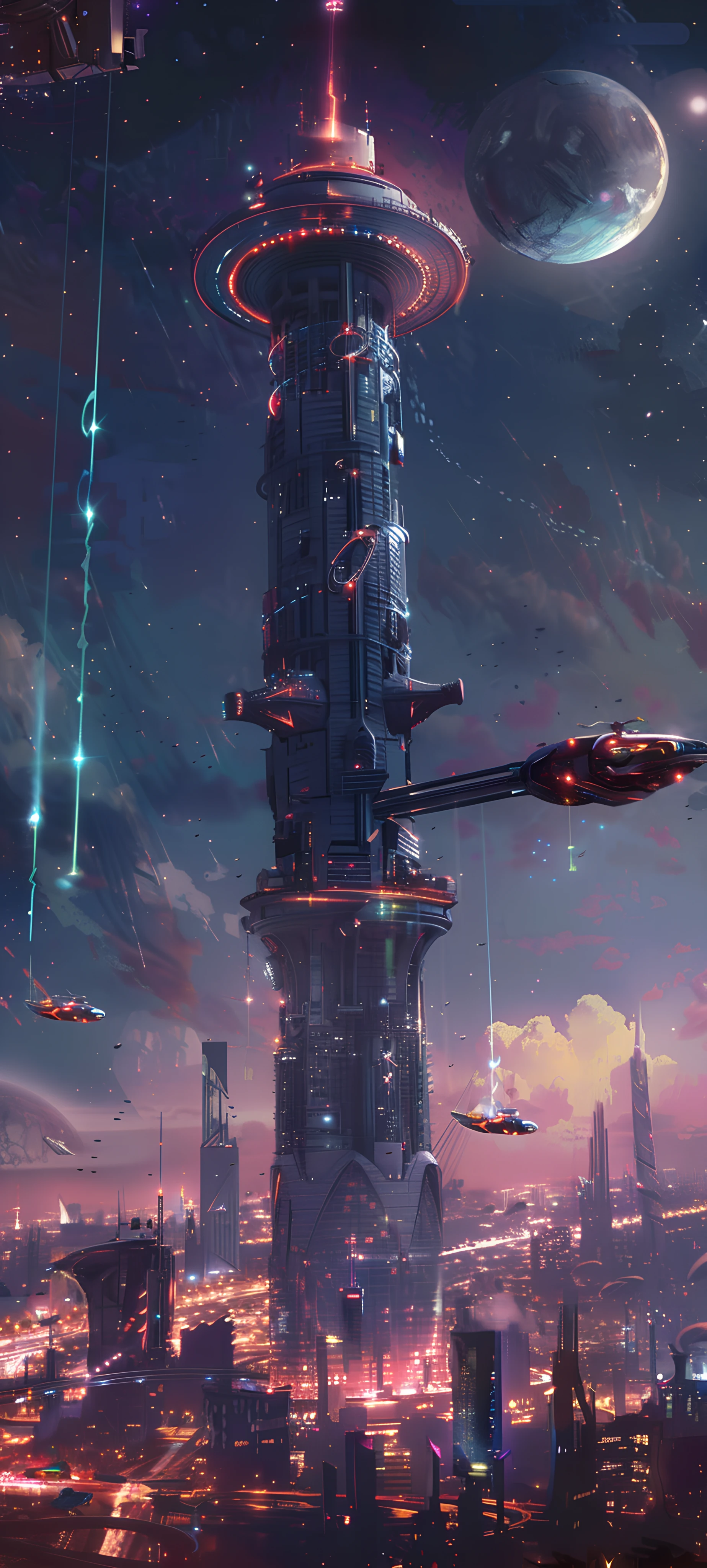 Space Wallpapers 1847×4096 anime wallpaper