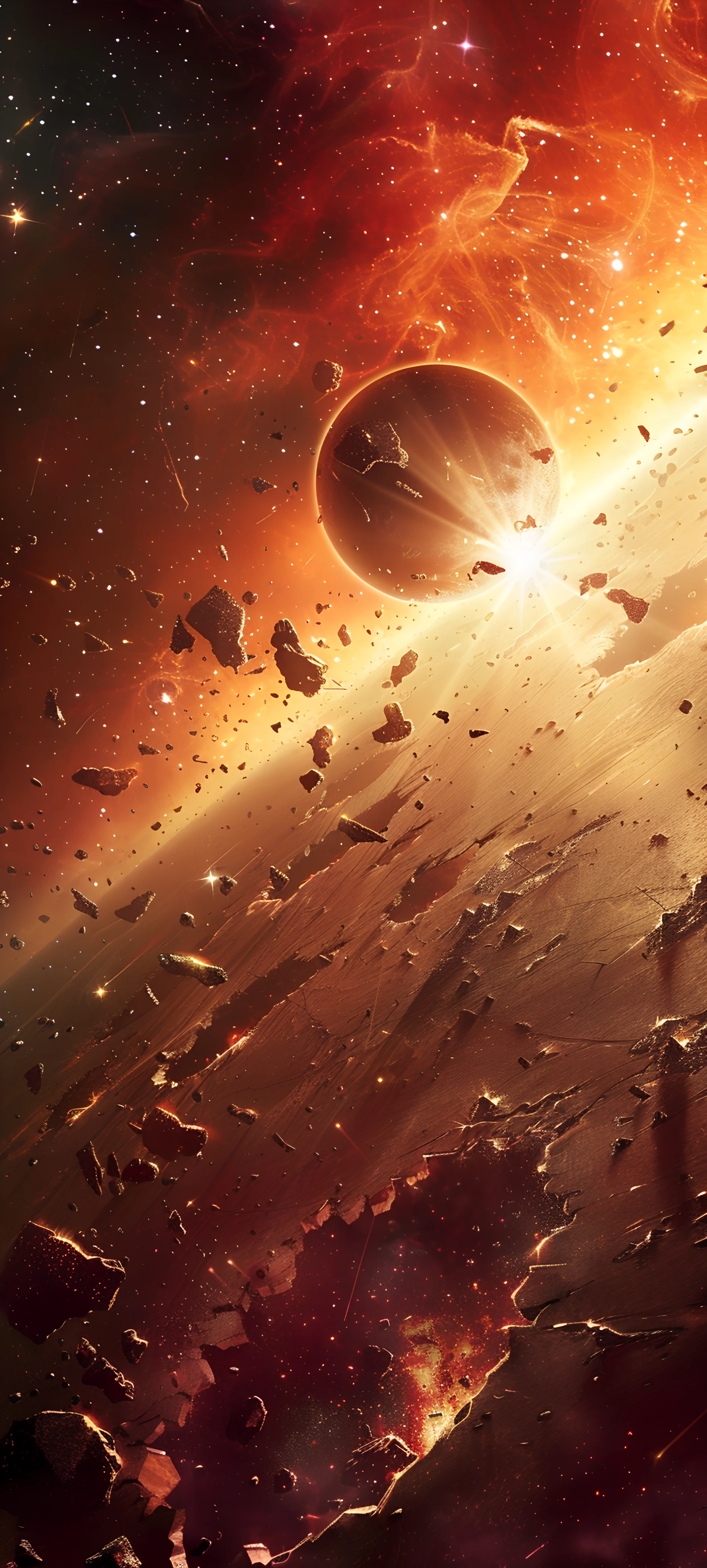 Space Wallpapers 1847×4096 anime wallpaper