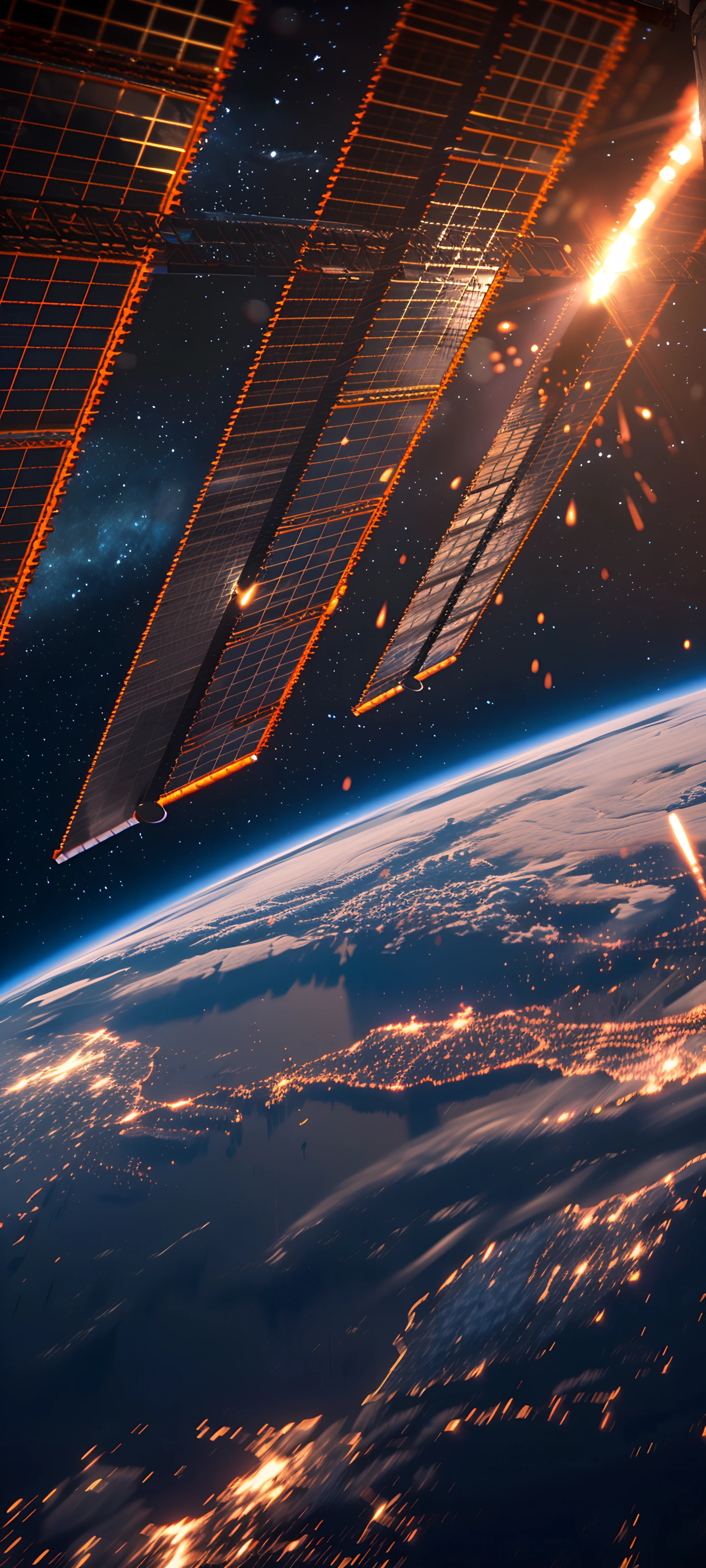 Space Wallpapers 1847×4096 anime wallpaper