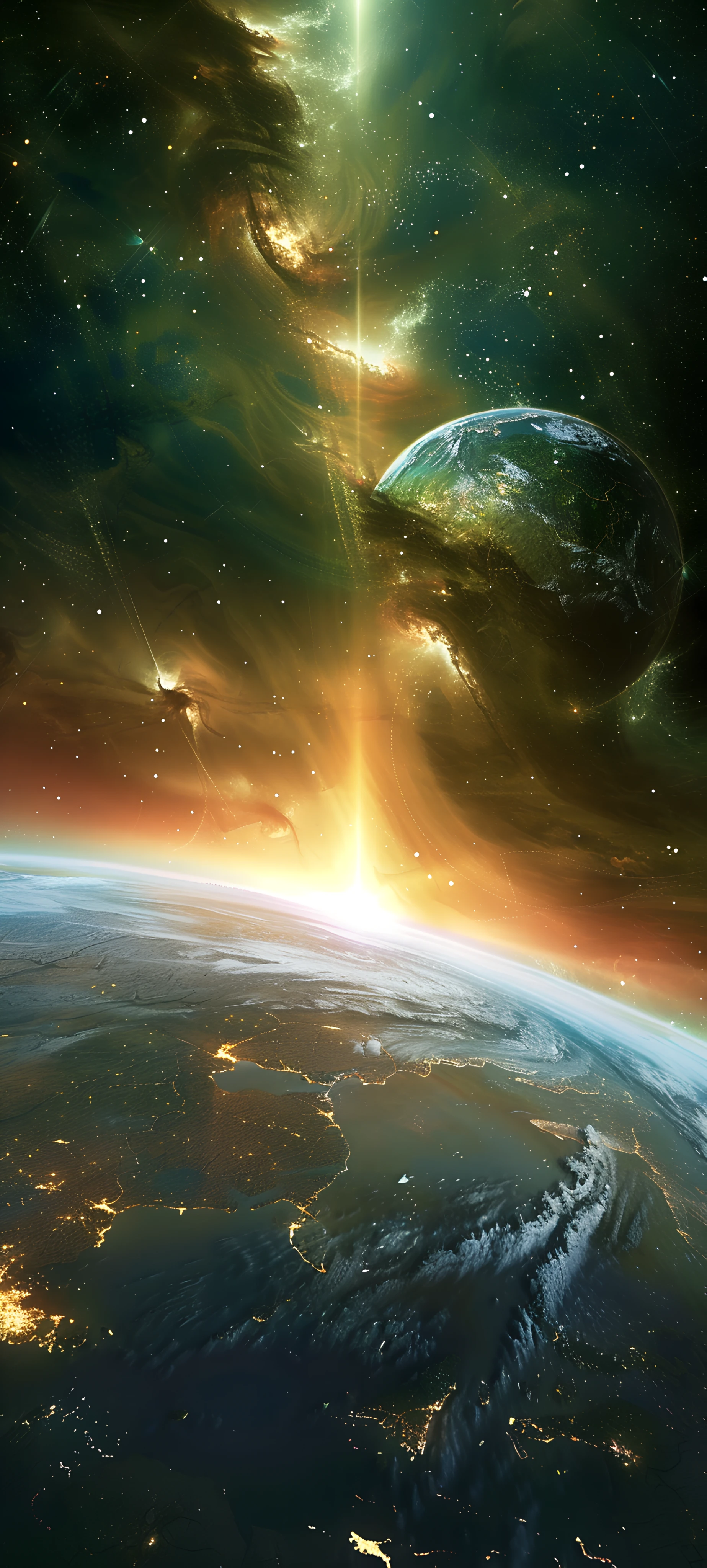 Space Wallpapers 1847×4096 anime wallpaper