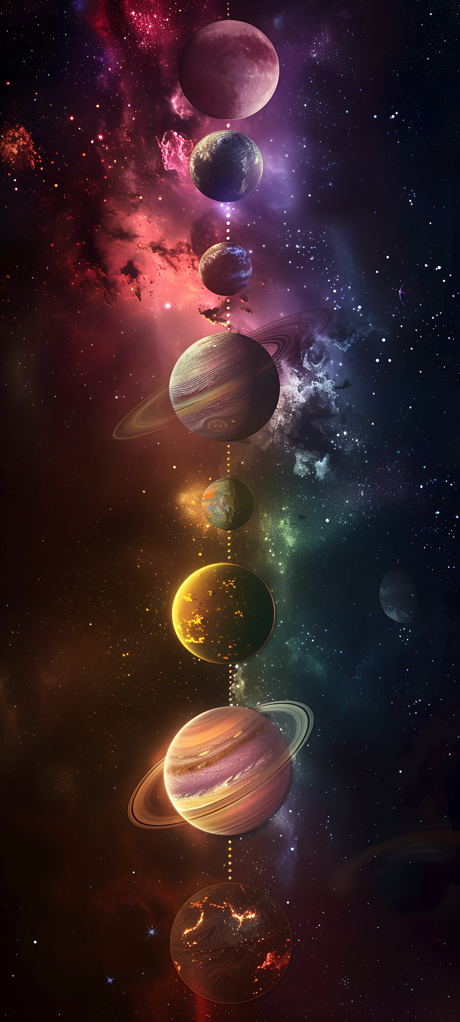 Space Wallpapers 1847×4096 anime wallpaper