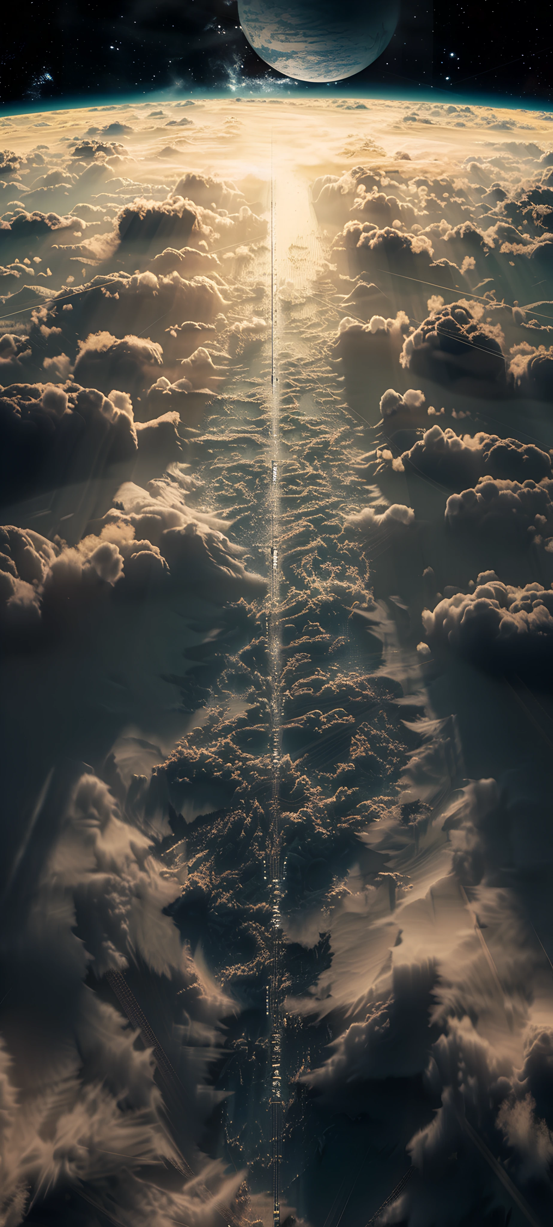 Space Wallpapers 1847×4096 anime wallpaper