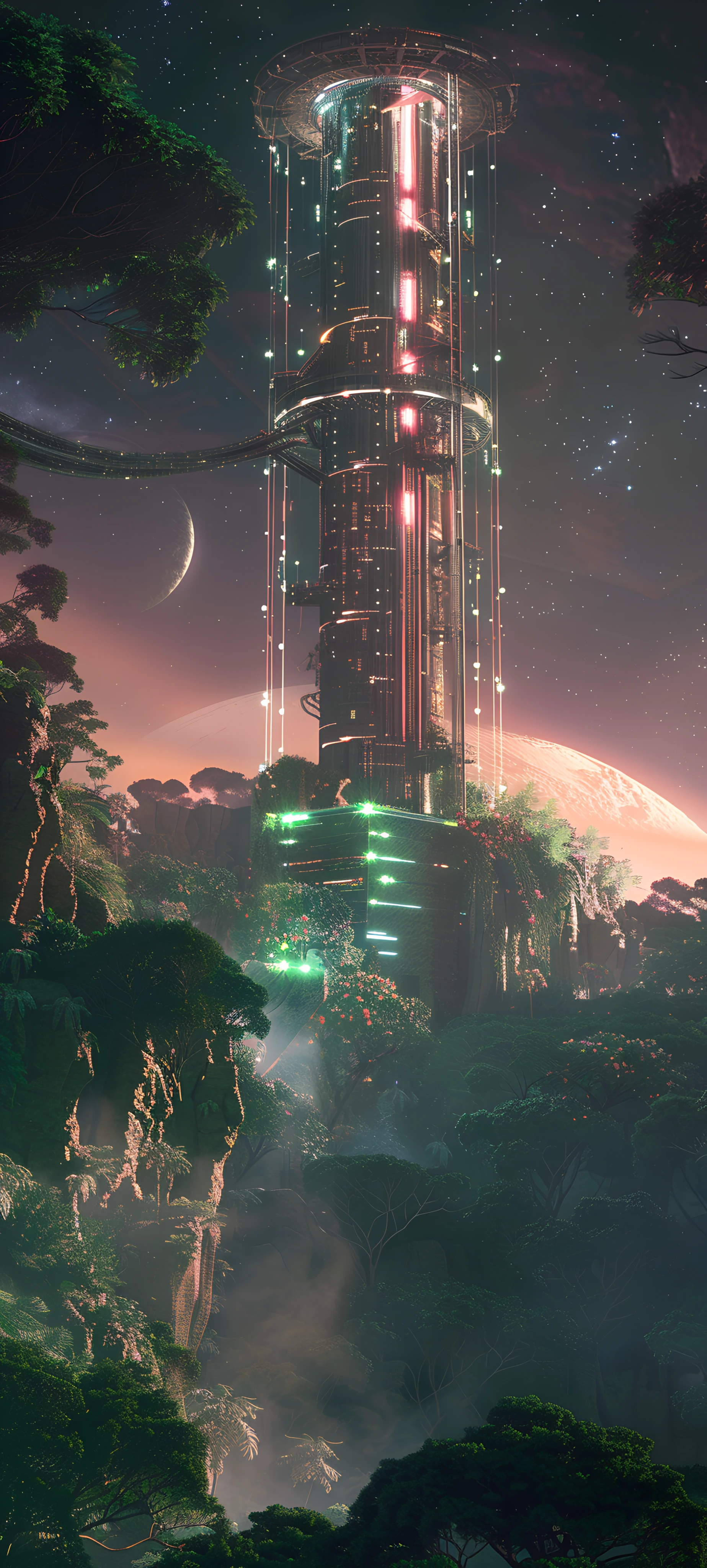 Space Wallpapers 1847×4096 anime wallpaper