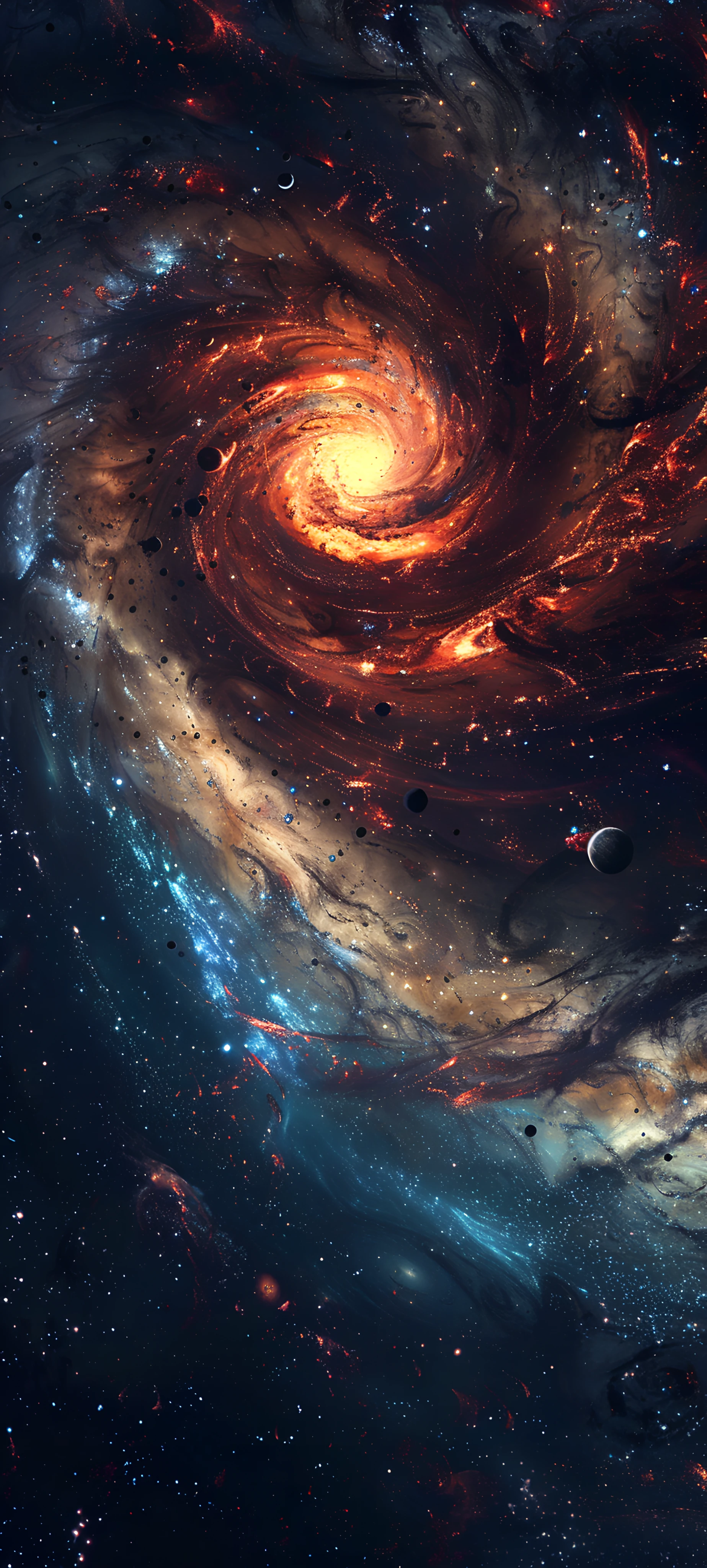 epic space wallpaper — space, planet, star (sky), scenery (free 4K phone download)