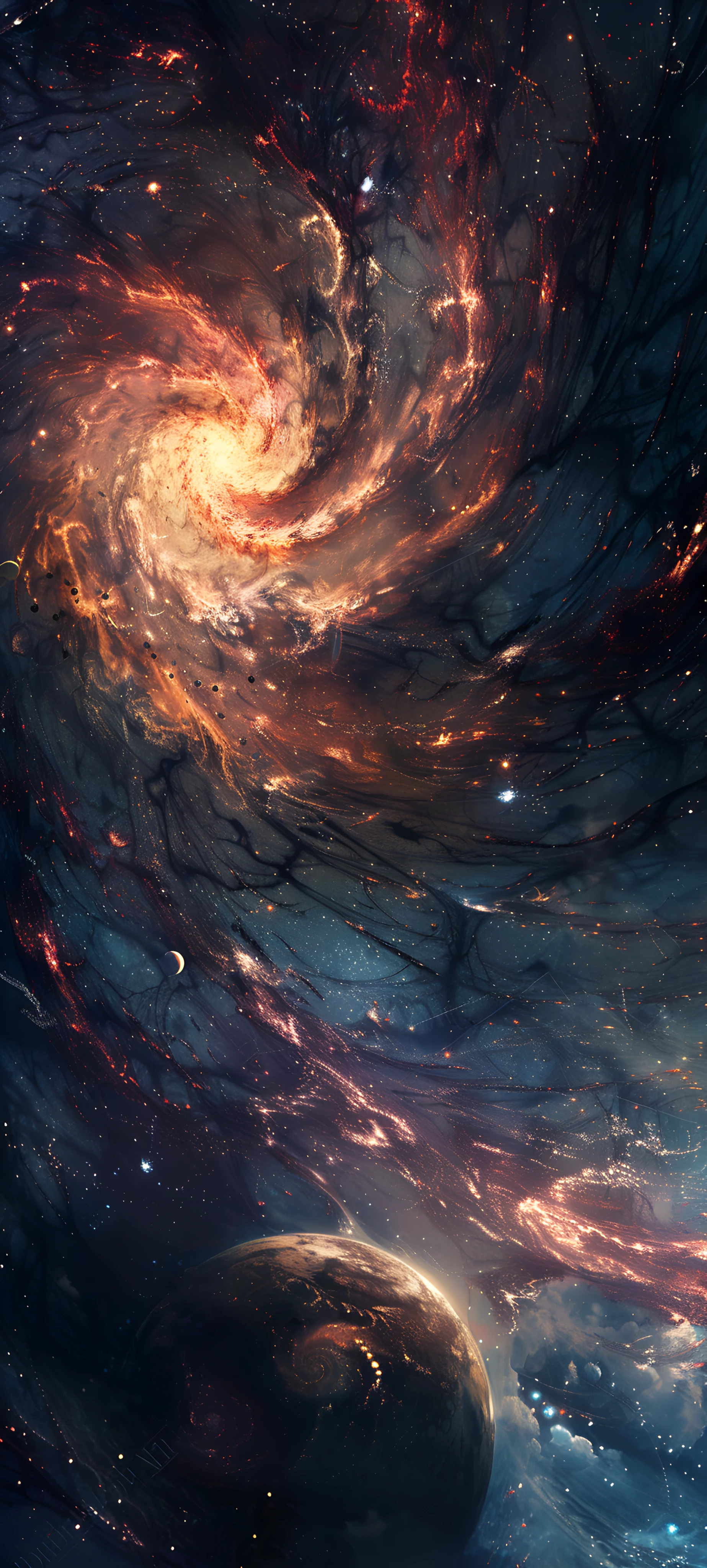 Space Wallpapers 1847×4096 anime wallpaper