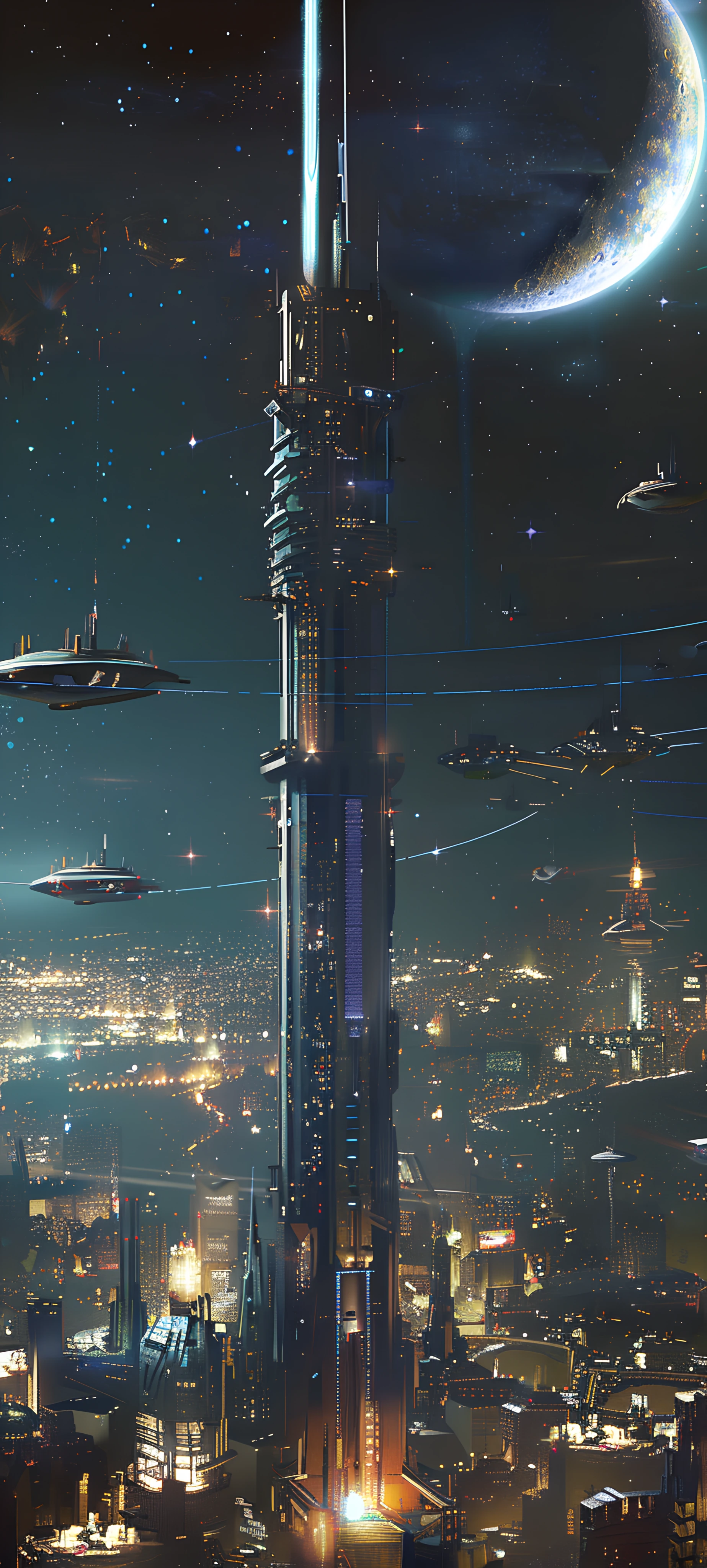 Space Wallpapers 1847×4096 anime wallpaper