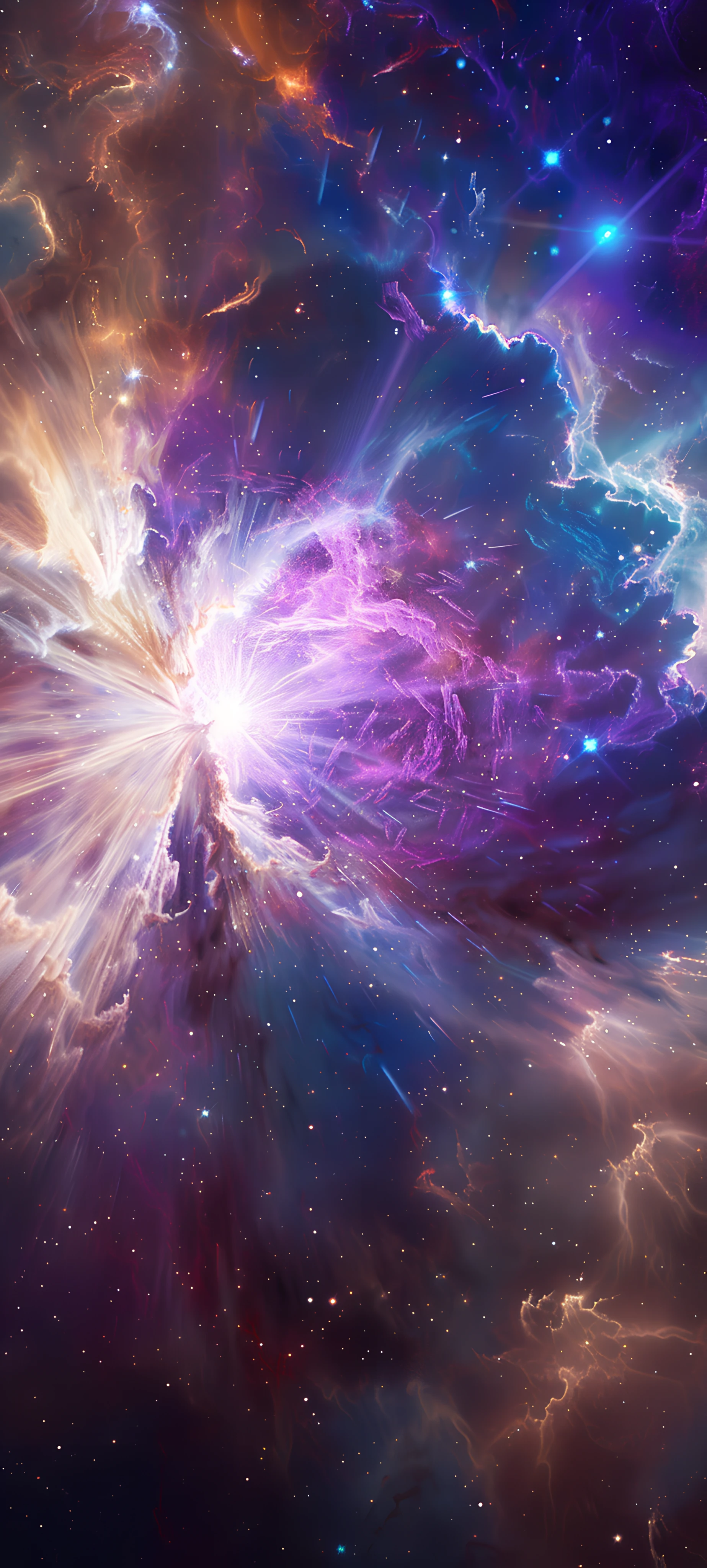 magical space wallpaper — star (sky), sky, scenery, starry sky (free 4K phone download)