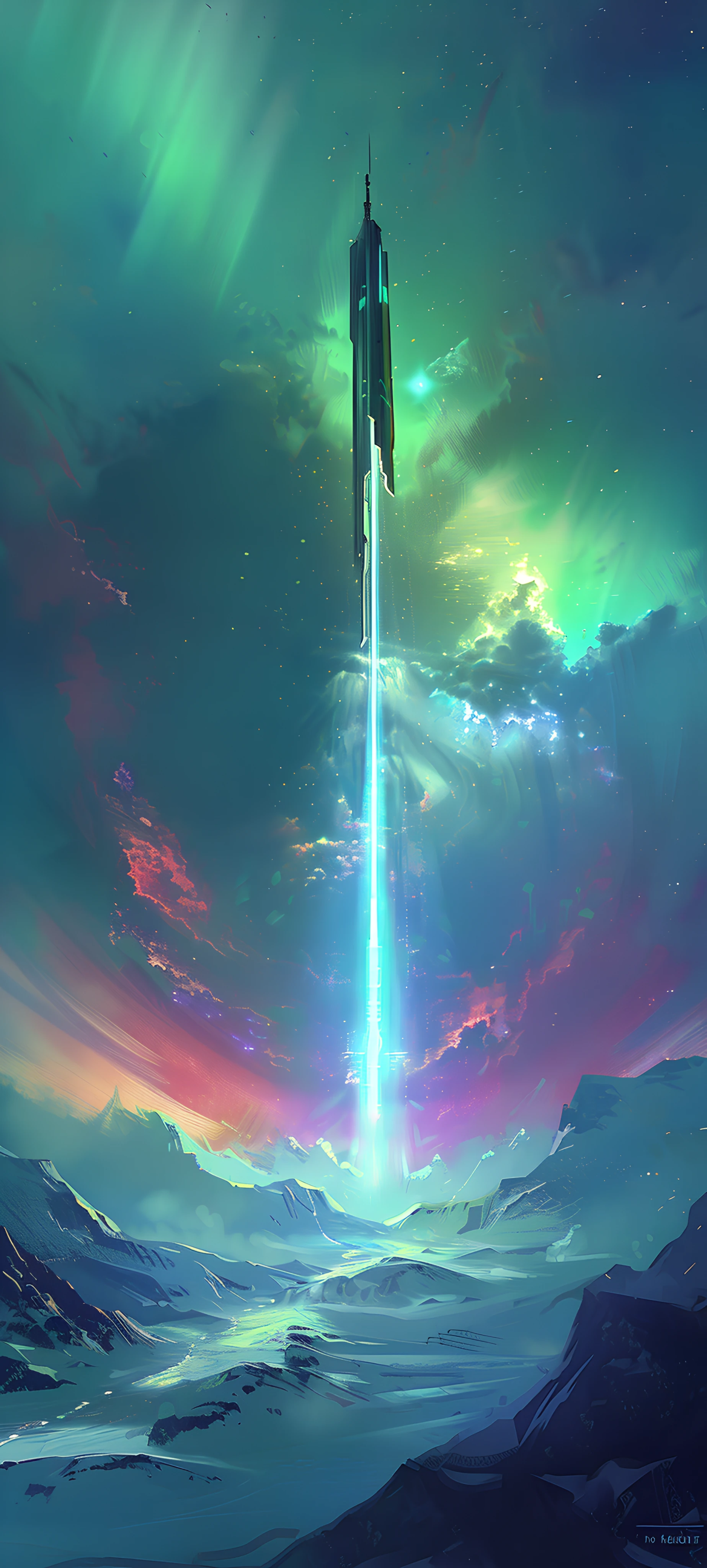 Space Wallpapers 1847×4096 anime wallpaper
