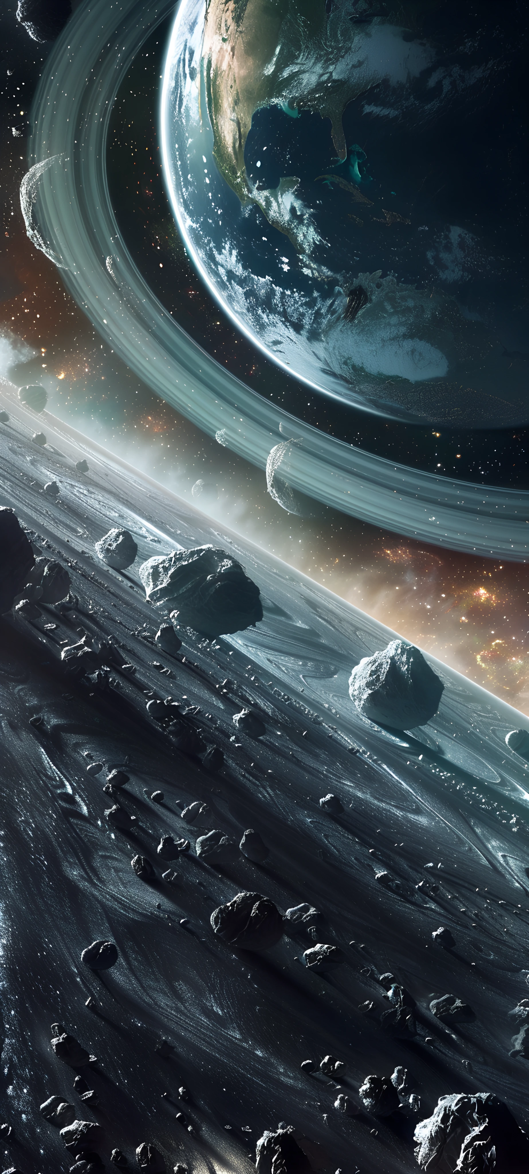 Space Wallpapers 1847×4096 anime wallpaper