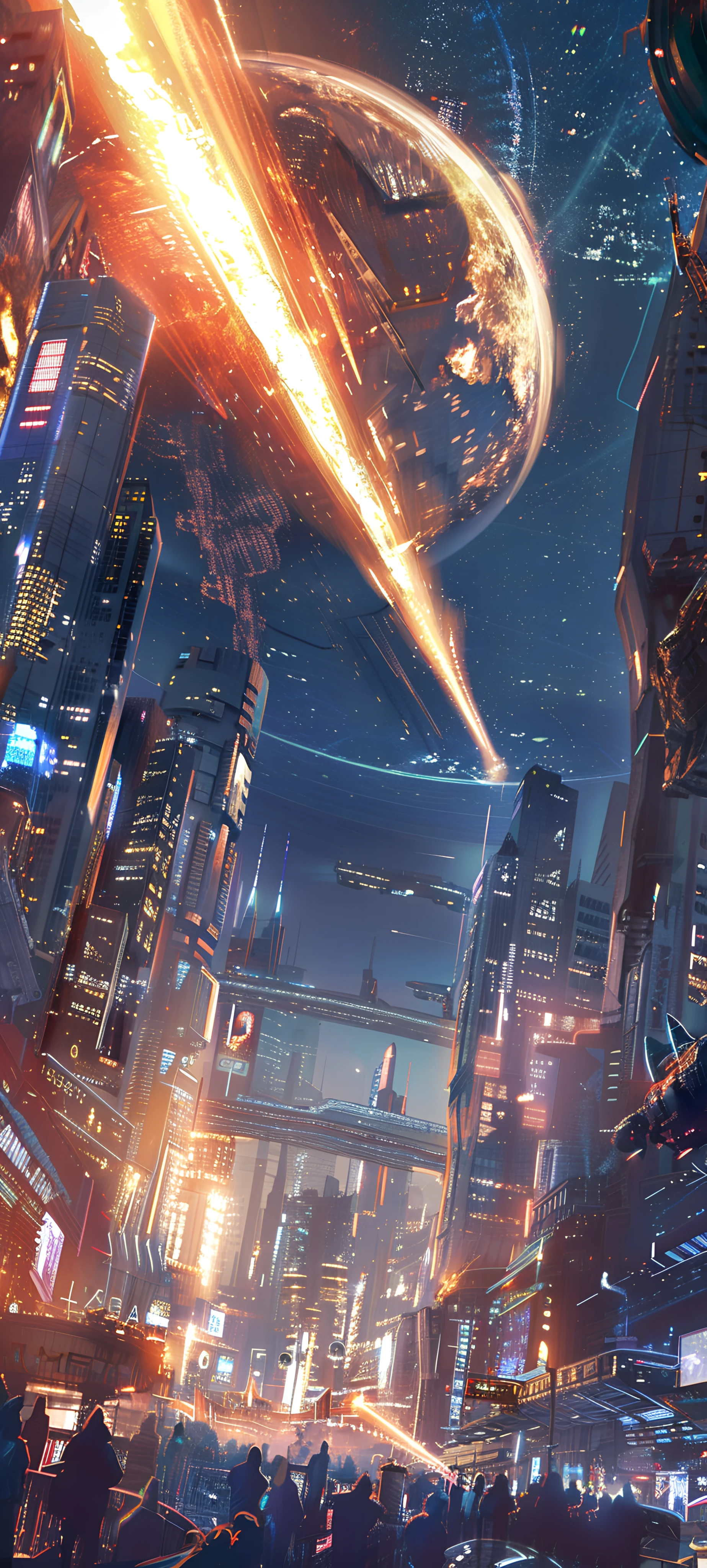 Space Wallpapers 1847×4096 anime wallpaper