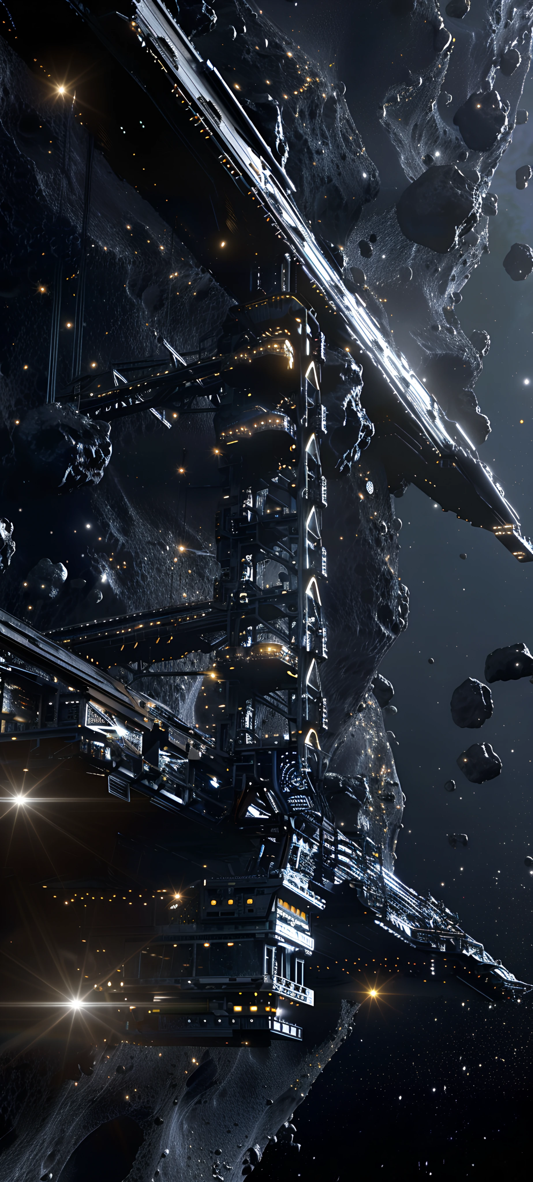 Space Wallpapers 1847×4096 anime wallpaper