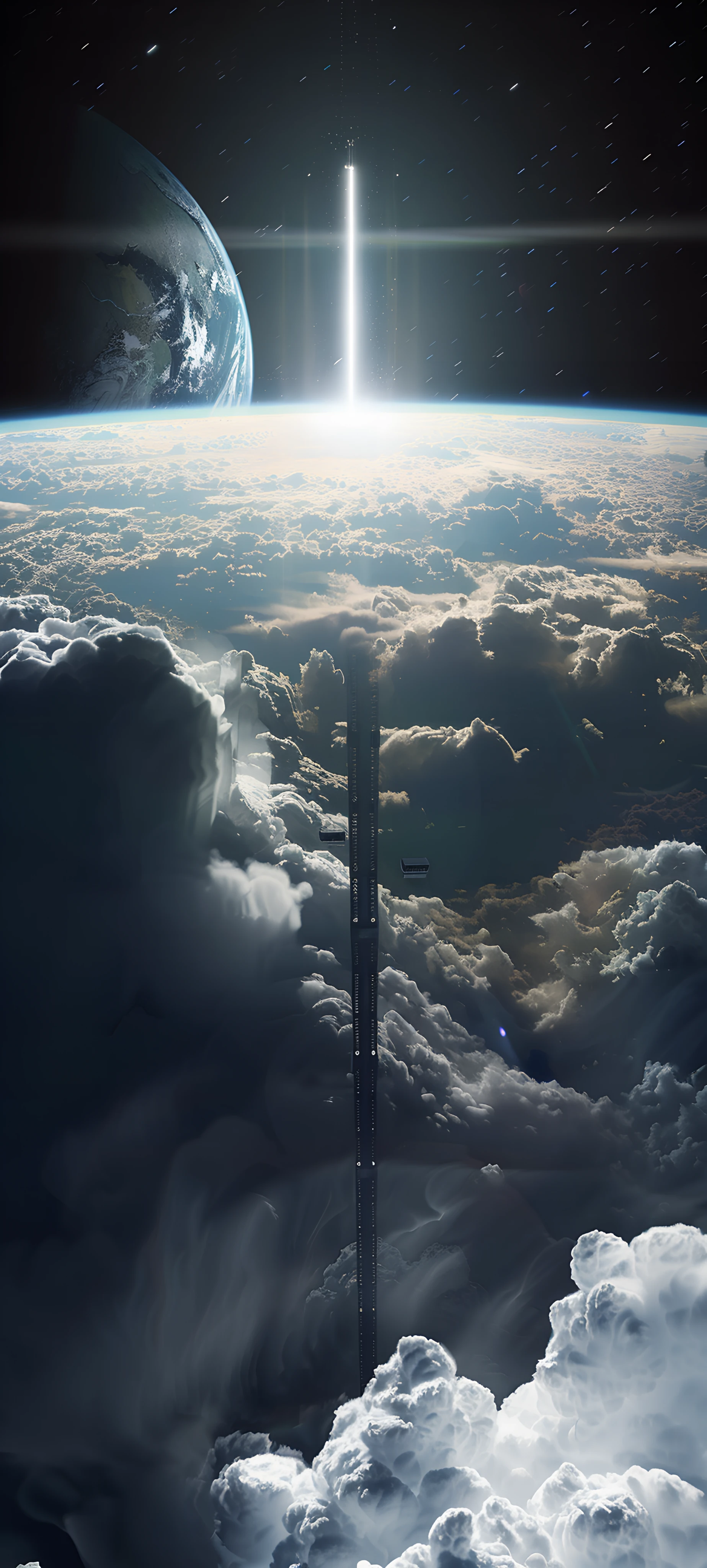 Space Wallpapers 1847×4096 anime wallpaper