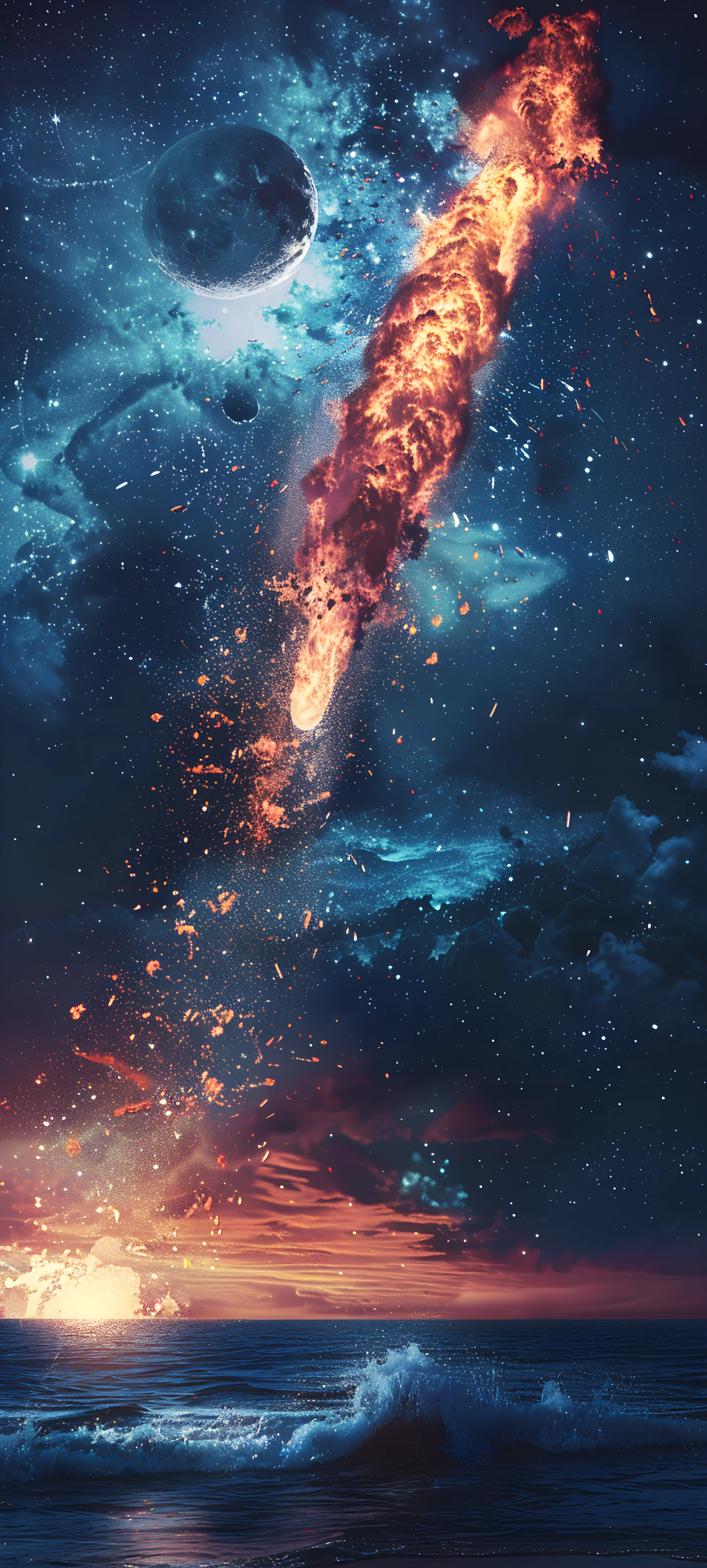 Space Wallpapers 1847×4096 anime wallpaper