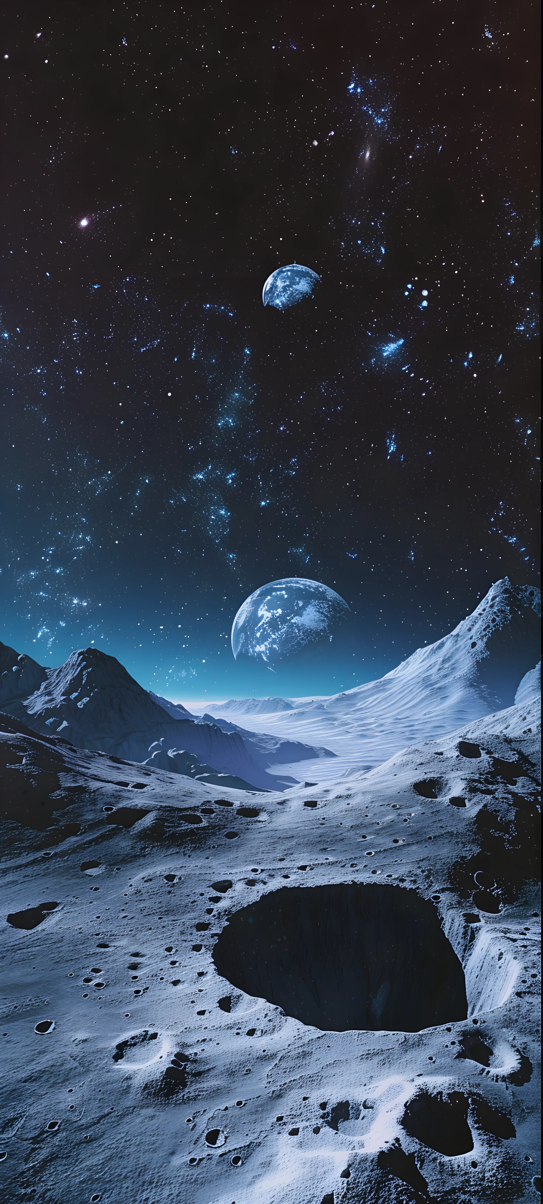 Space Wallpapers 1847×4096 anime wallpaper
