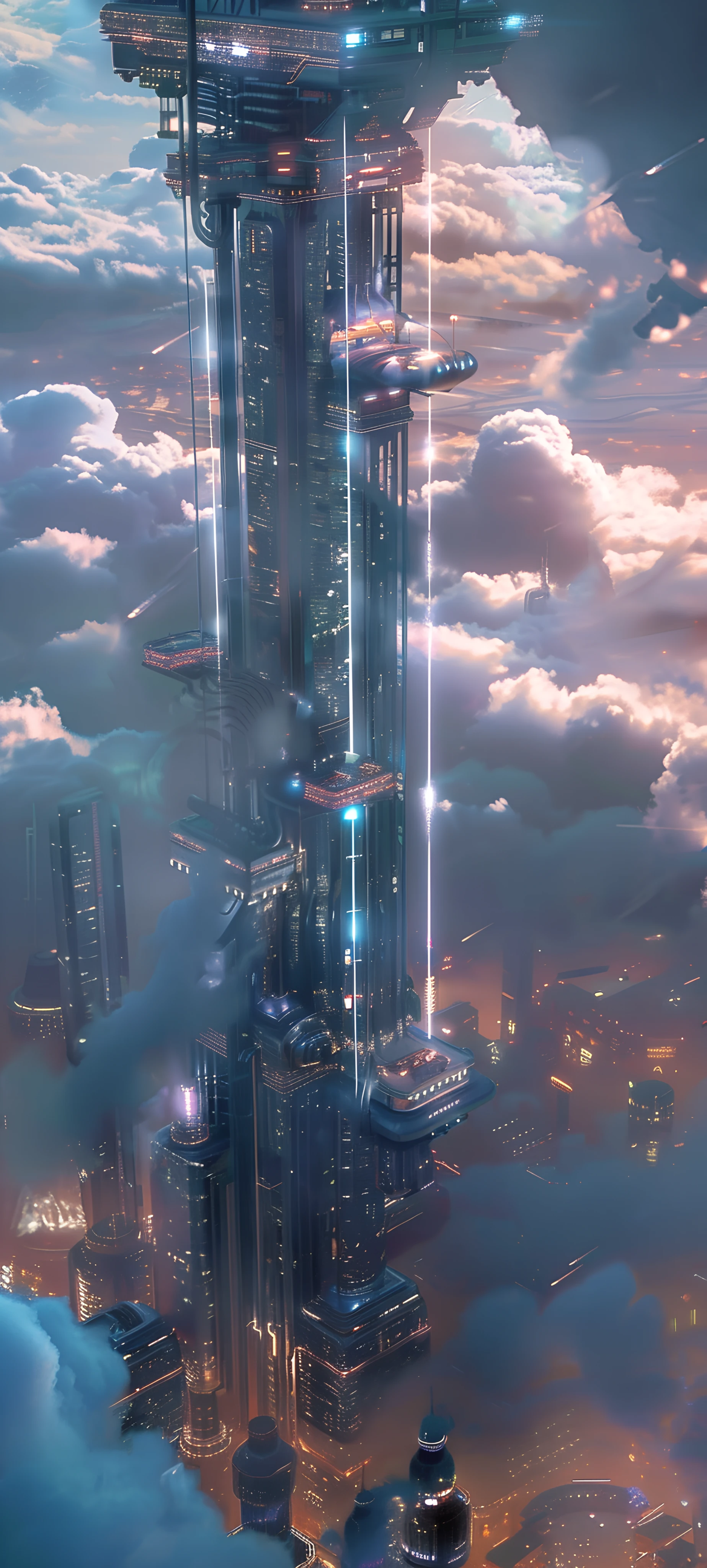 Space Wallpapers 1847×4096 anime wallpaper