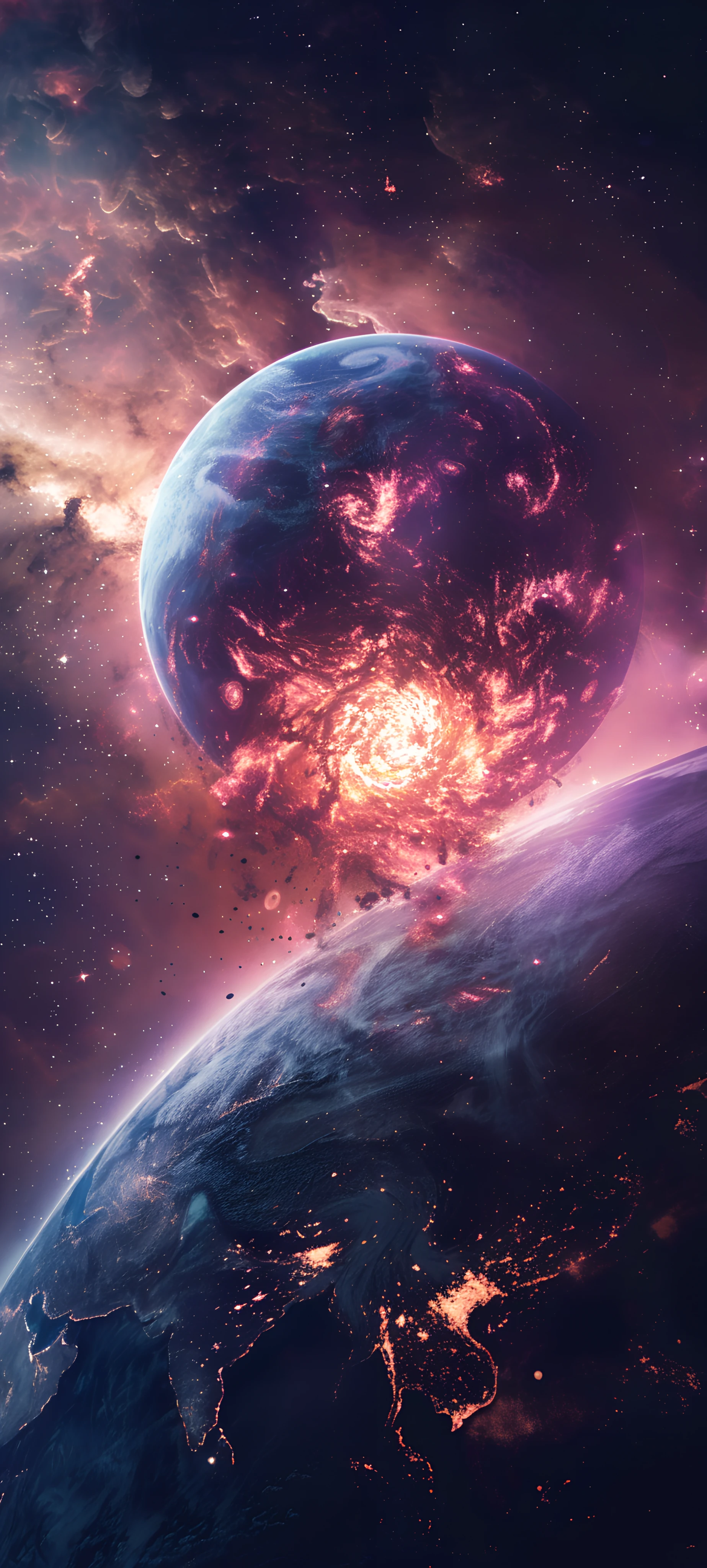 Space Wallpapers 1847×4096 anime wallpaper