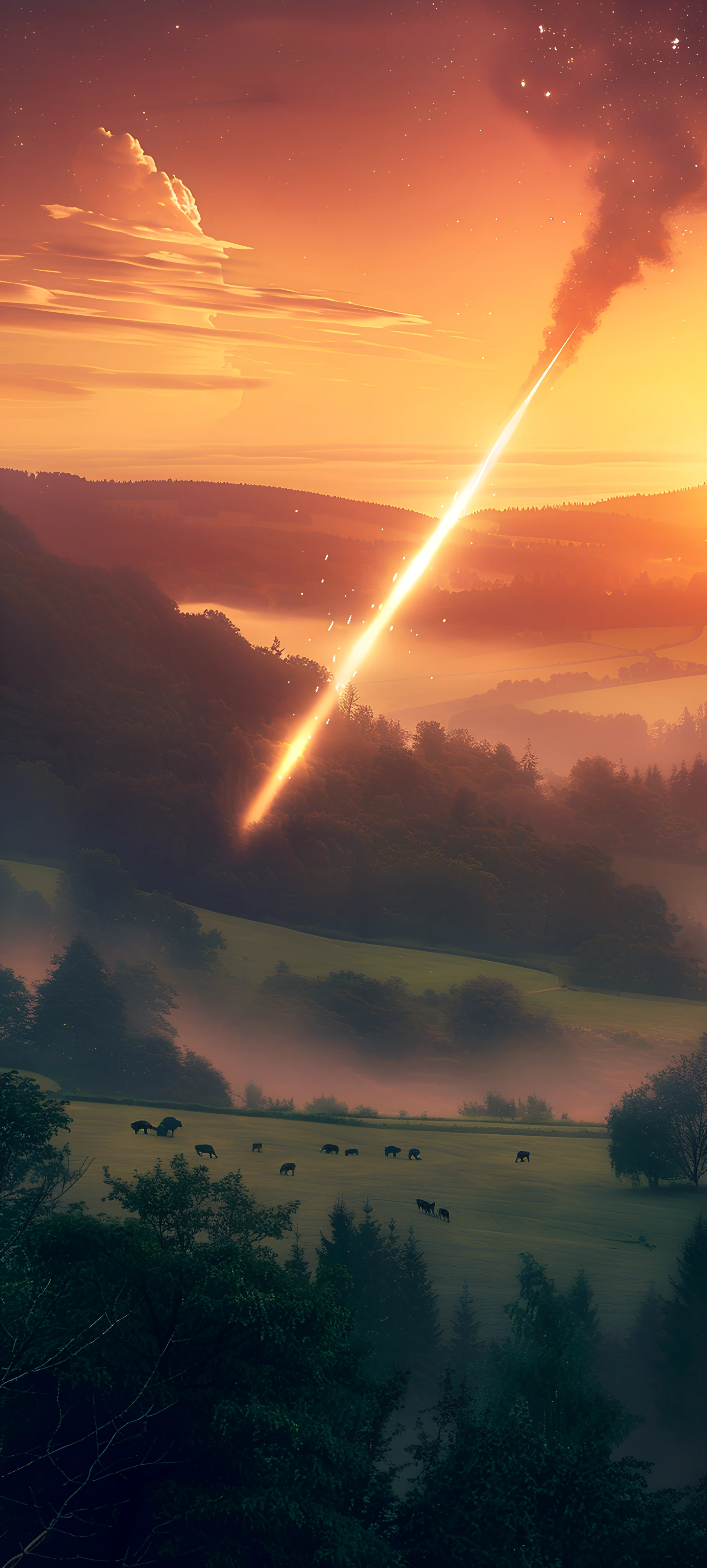 Space Wallpapers 1847×4096 anime wallpaper