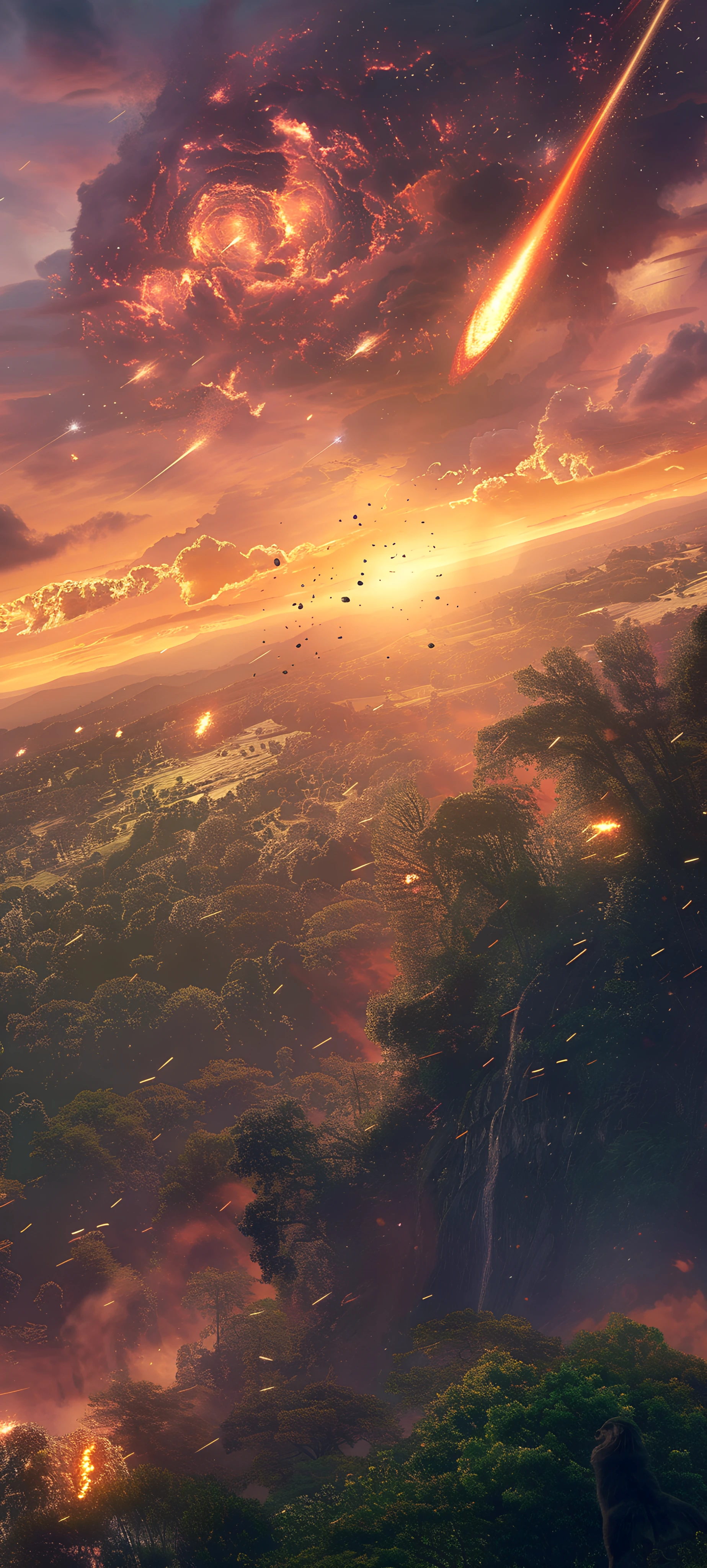 Space Wallpapers 1847×4096 anime wallpaper