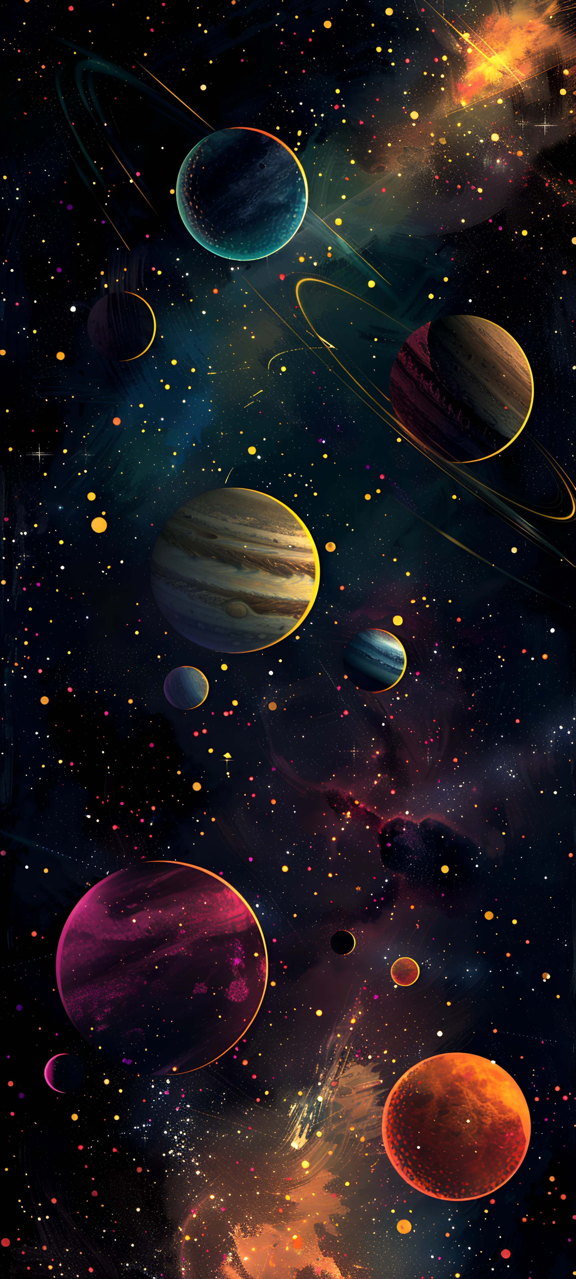 Space Wallpapers 1847×4096 anime wallpaper