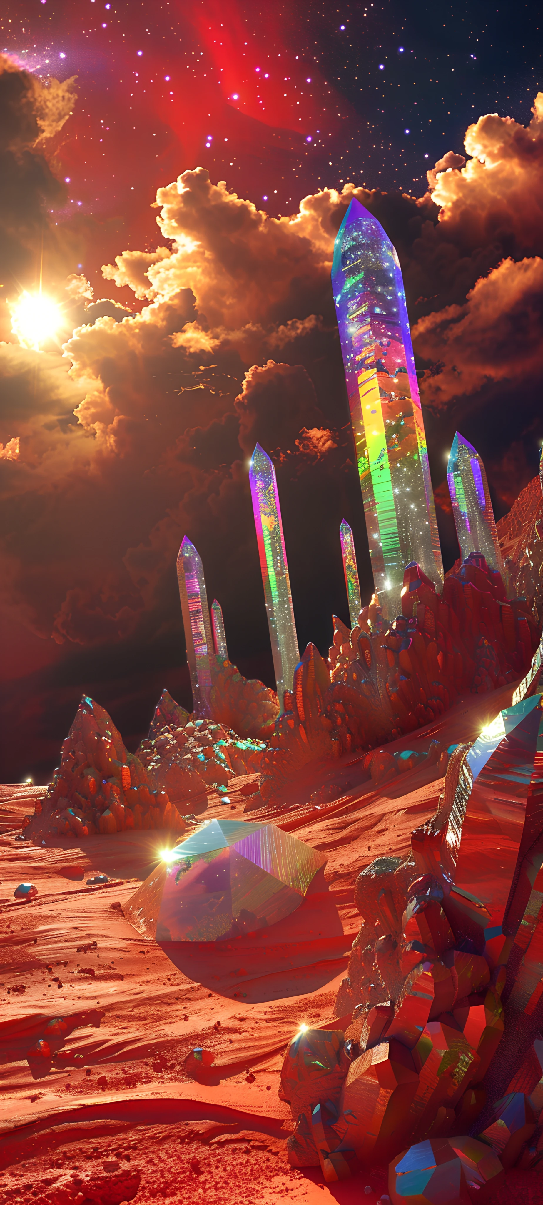 Space Wallpapers 1847×4096 anime wallpaper