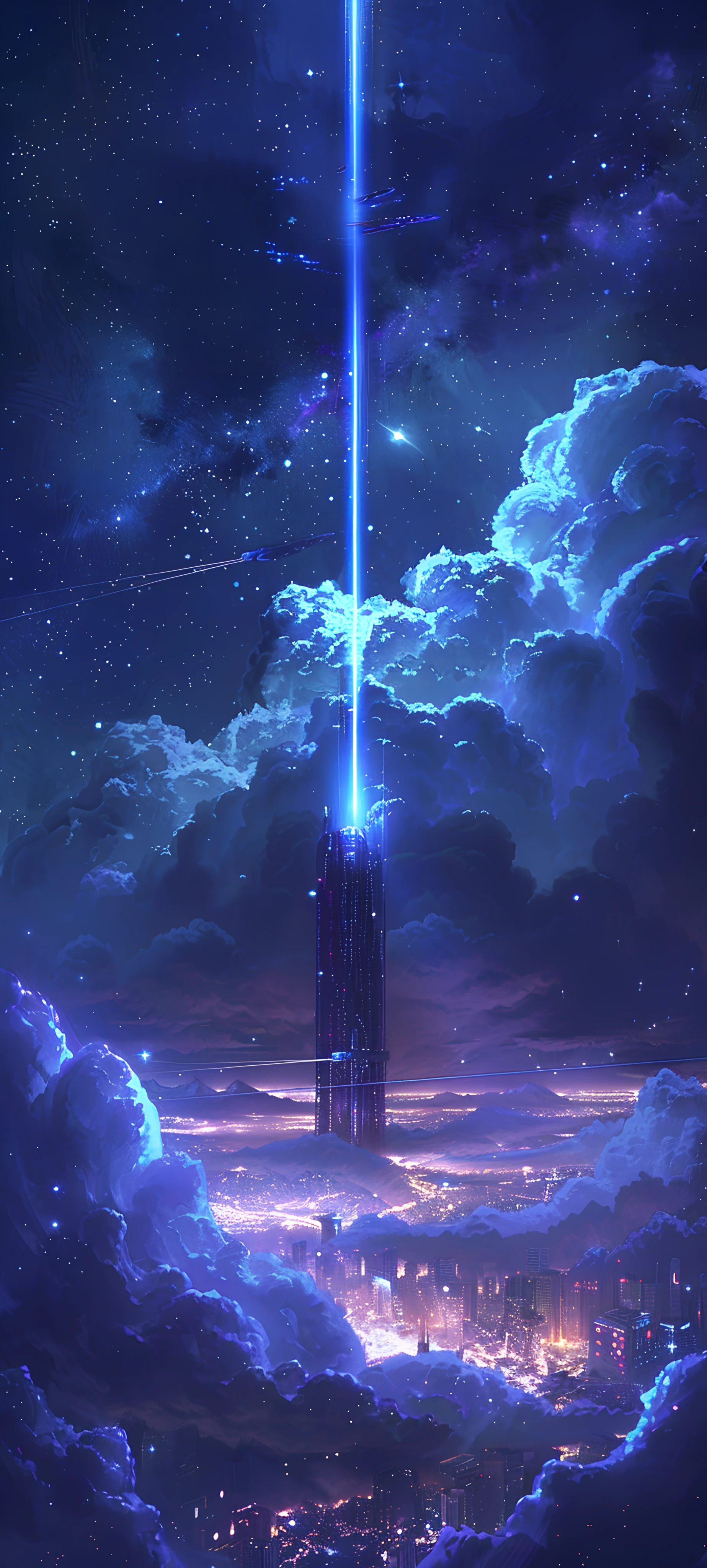Space Wallpapers 1847×4096 anime wallpaper