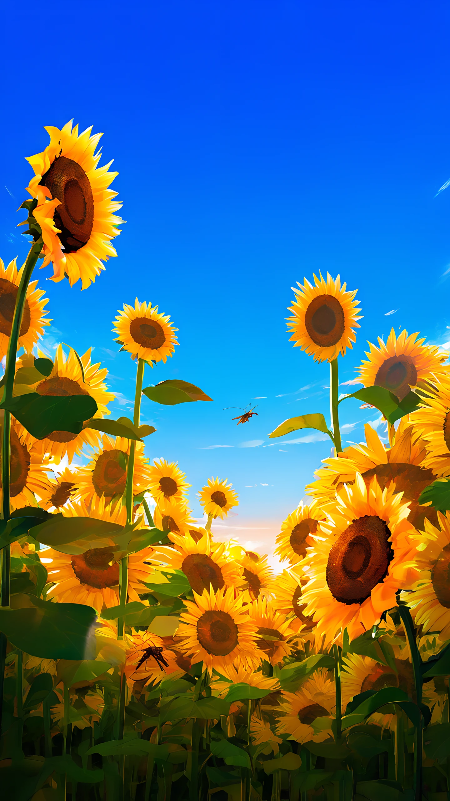 Anime Wallpaper Summer Heat Haze 1440×2560 anime wallpaper