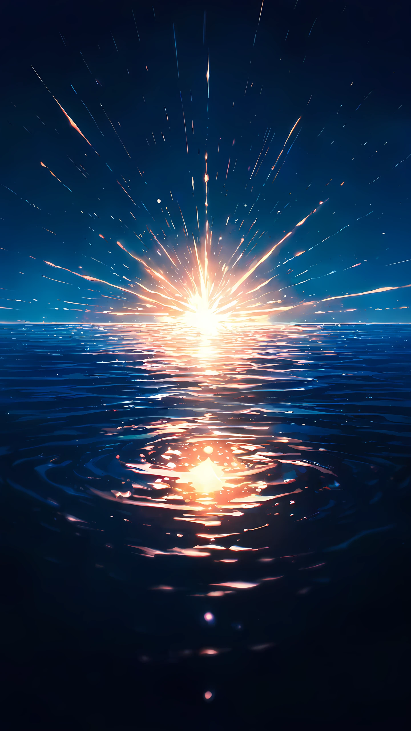 Anime Wallpaper Sunshower Street 1440×2560 anime wallpaper