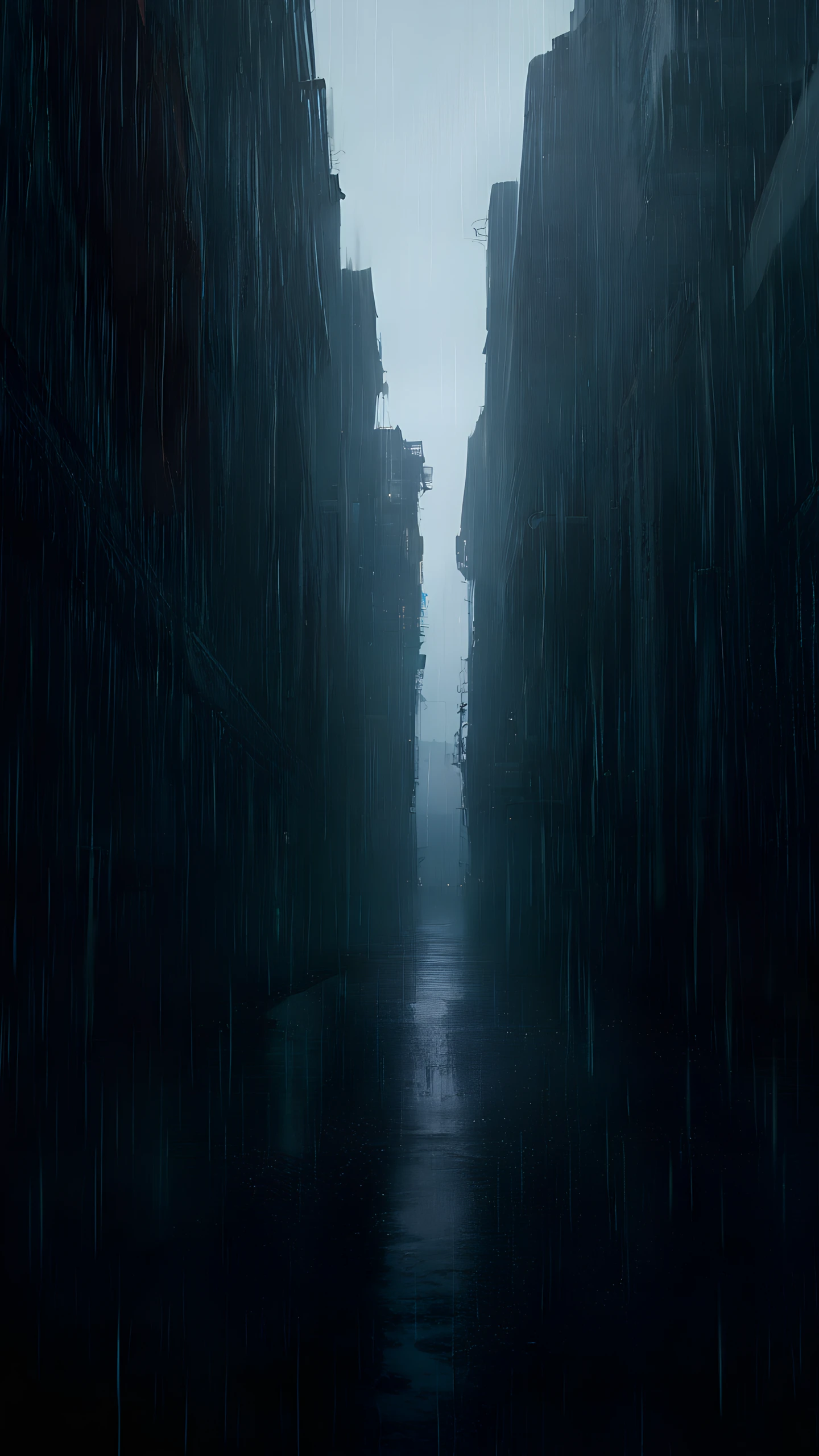 Anime Wallpaper Typhoon City 1440×2560 anime wallpaper